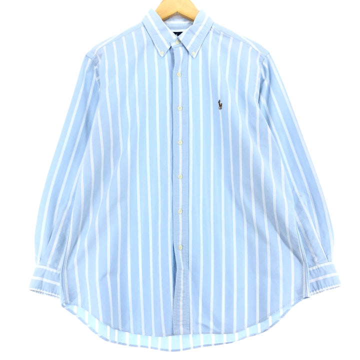 Ralph Lauren Classic Fit Long Sleeve Button Down Striped Shirt Men's L /eaa456238