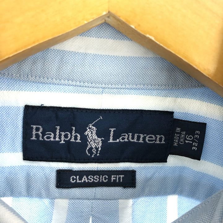 Ralph Lauren Classic Fit Long Sleeve Button Down Striped Shirt Men's L /eaa456238