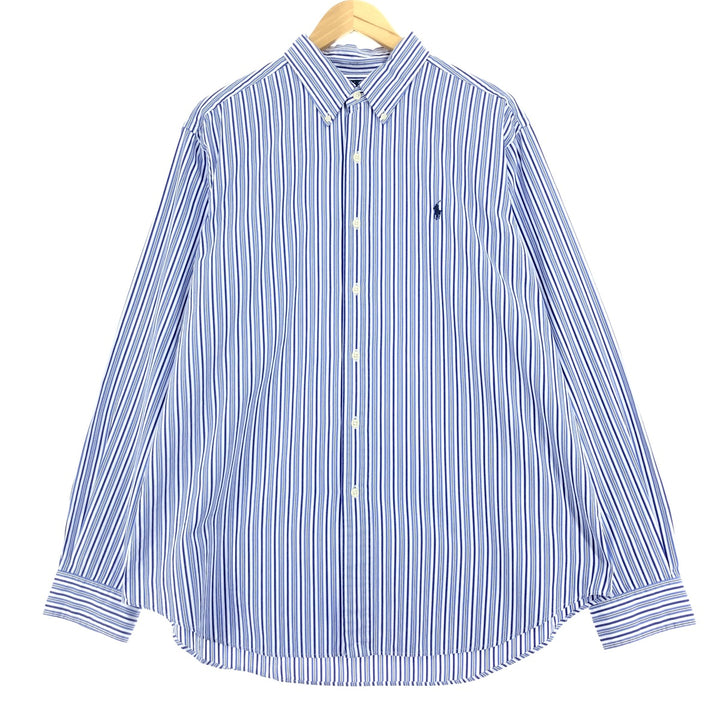 Ralph Lauren Classic Fit Long Sleeve Button Down Striped Shirt Men's XL /eaa456239