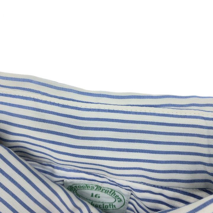 ~70'S Brooks Brothers 6-button short-sleeve button-down striped shirt, men's, M, vintage / eaa456278