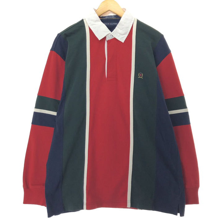 Tommy Hilfiger Long Sleeve Rugby Shirt Men's L /eaa456310