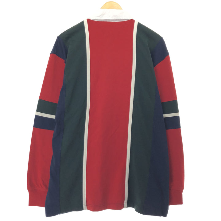 Tommy Hilfiger Long Sleeve Rugby Shirt Men's L /eaa456310