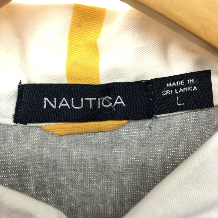 NAUTICA Long Sleeve Rugby Shirt Men's L /eaa456314