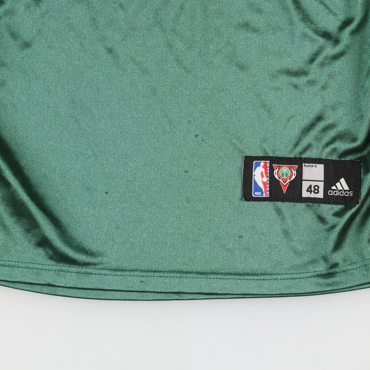 Adidas NBA MILWAUKEE BUCKS Milwaukee Bucks V-neck game shirt replica uniform men's L /eaa456322