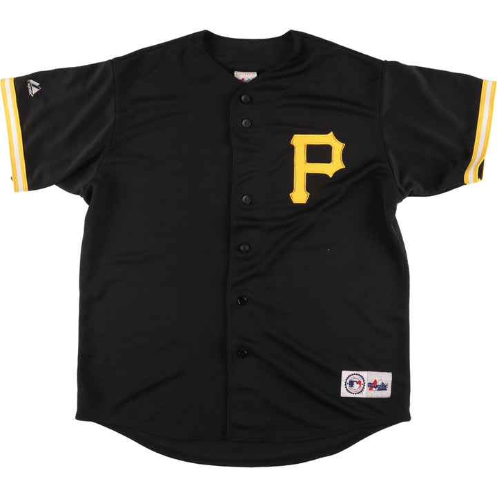 Majestic MLB PITTSBURGH PIRATES Replica Game Shirt Baseball Shirt Men's XL /eaa456323