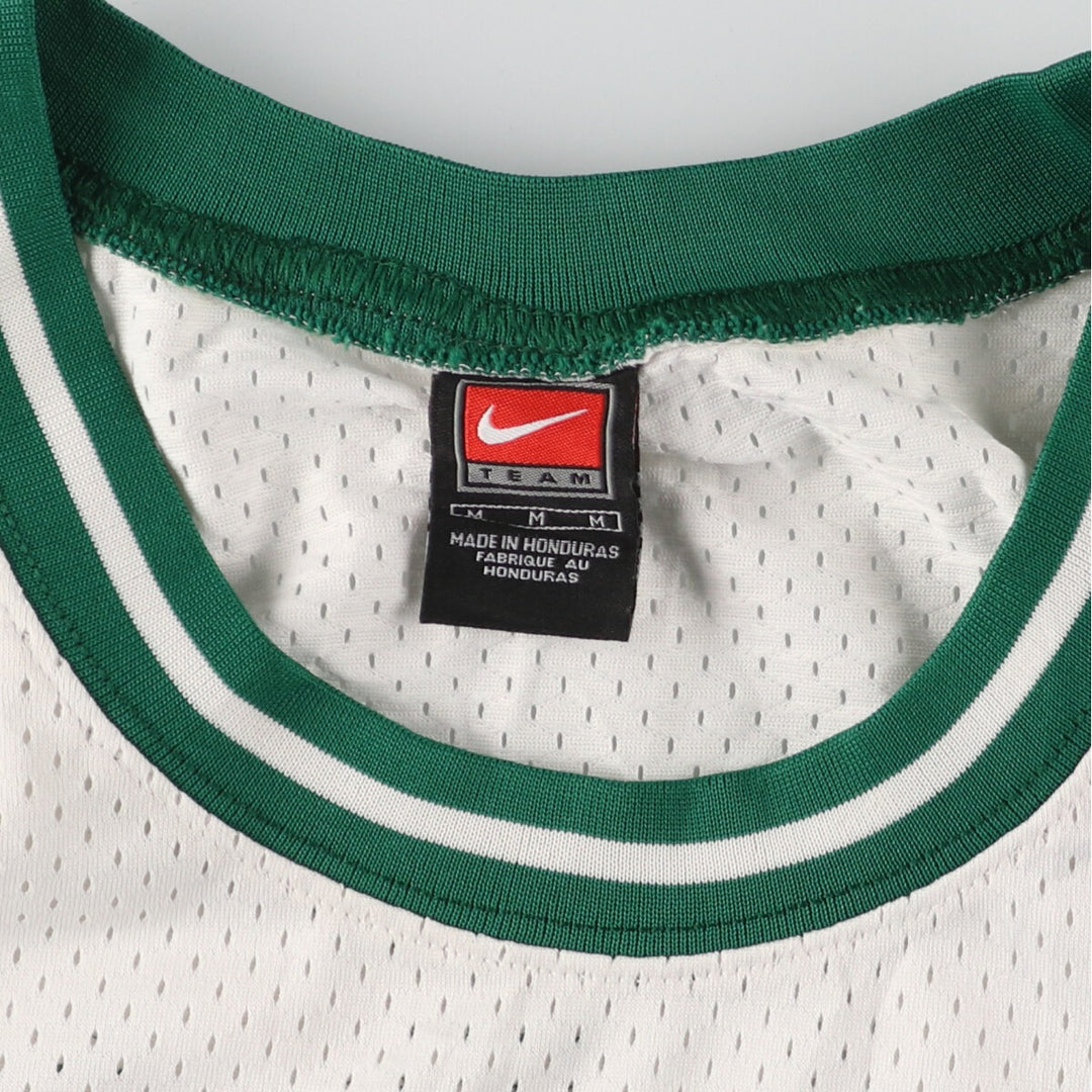 00'S Nike TEAM NBA BOSTON CELTICS Boston Celtics Mesh Game Shirt Replica Uniform Men's M /eaa456334