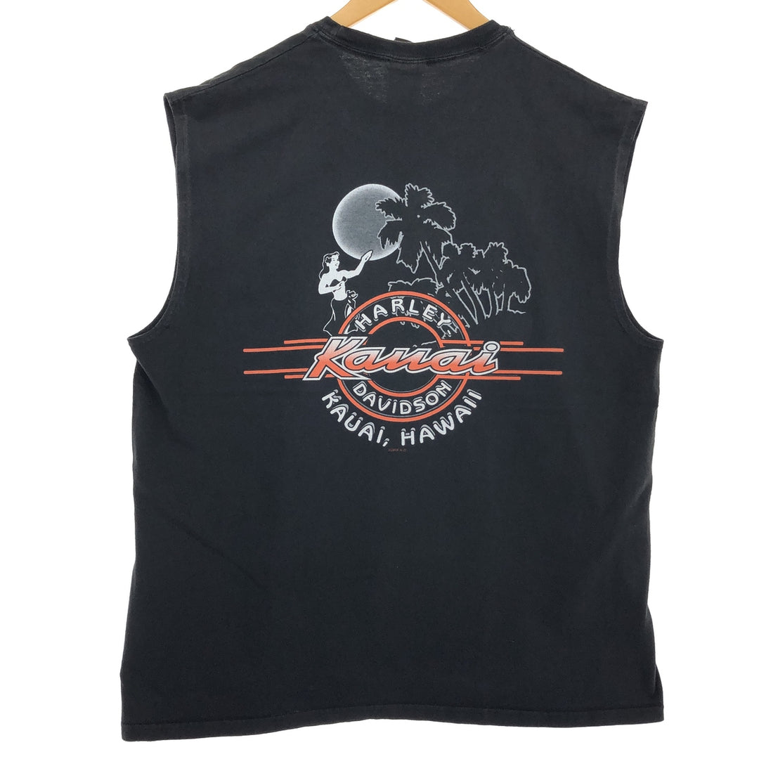 00'S Harley-Davidson Sleeveless Motorcycle Bike T-Shirt Men's XL /eaa456407