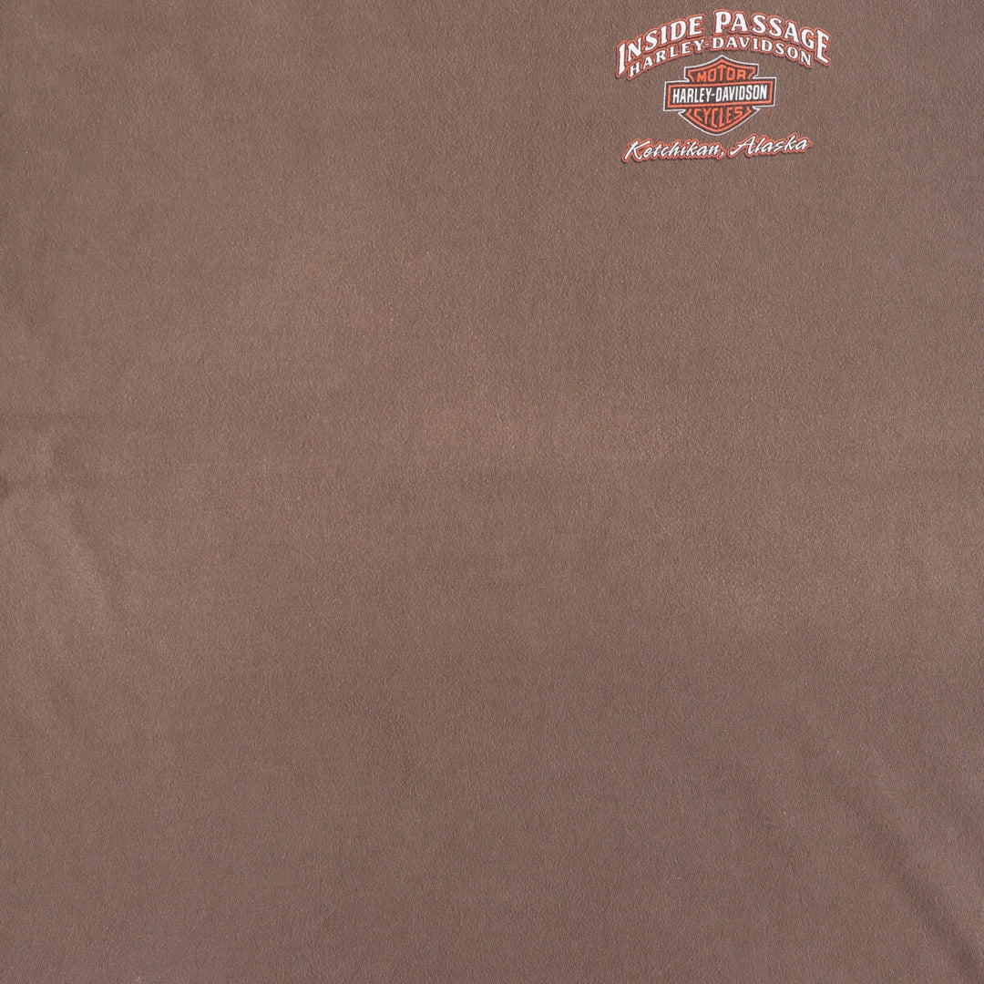 00'S Harley-Davidson Motorcycle Bike T-shirt Made in USA Men's XL /eaa456445