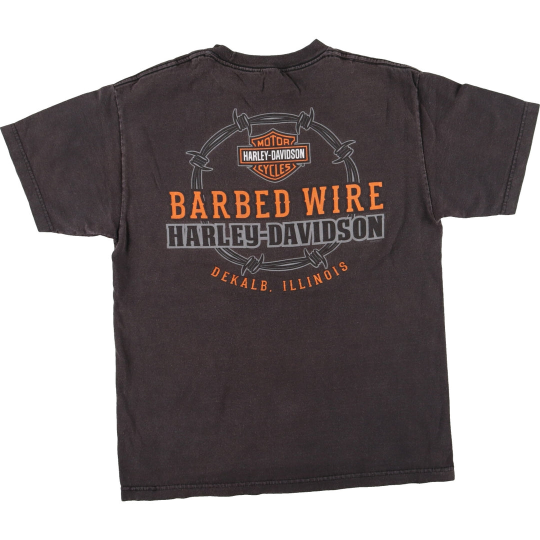 Harley-Davidson Motorcycle Bike T-shirt Men's L /eaa456457