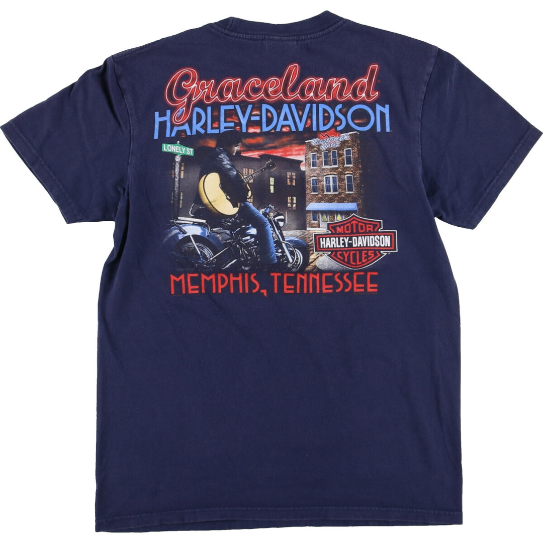 Harley-Davidson Motorcycle Bike T-shirt Men's M /eaa456464