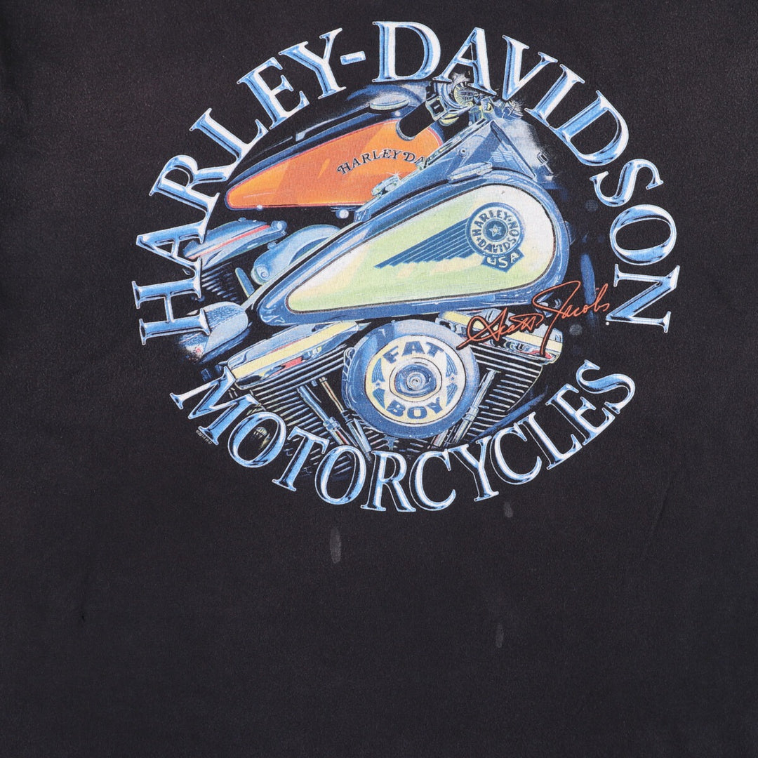 Harley-Davidson Motorcycle Bike T-shirt Men's XXL /eaa456465