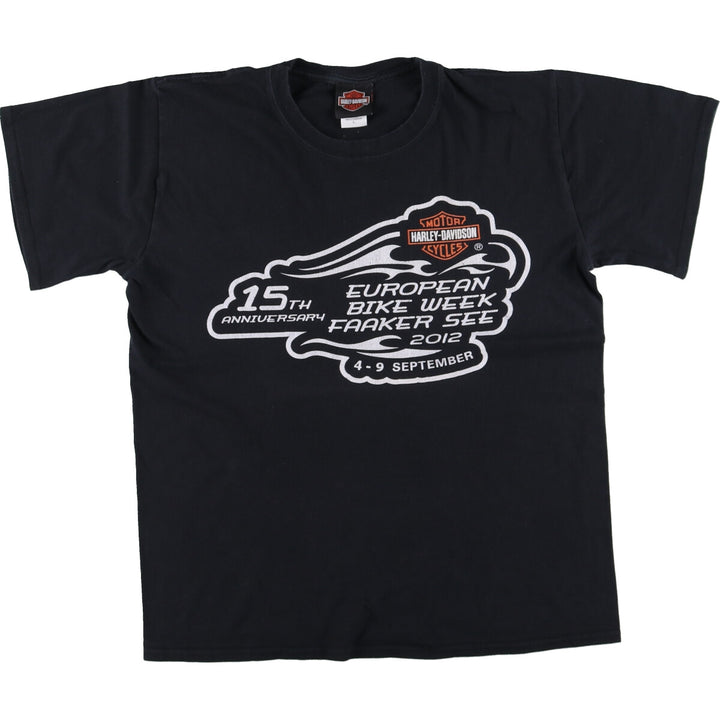 Harley-Davidson Motorcycle Bike T-shirt Men's L /eaa456496