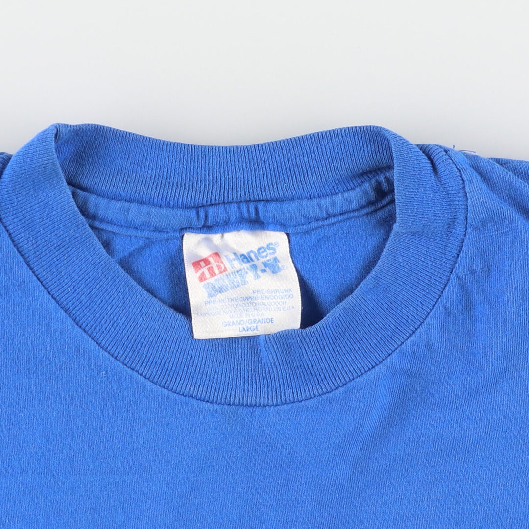 90'S Hanes Printed T-shirt Made in USA Men's L Vintage /eaa456552