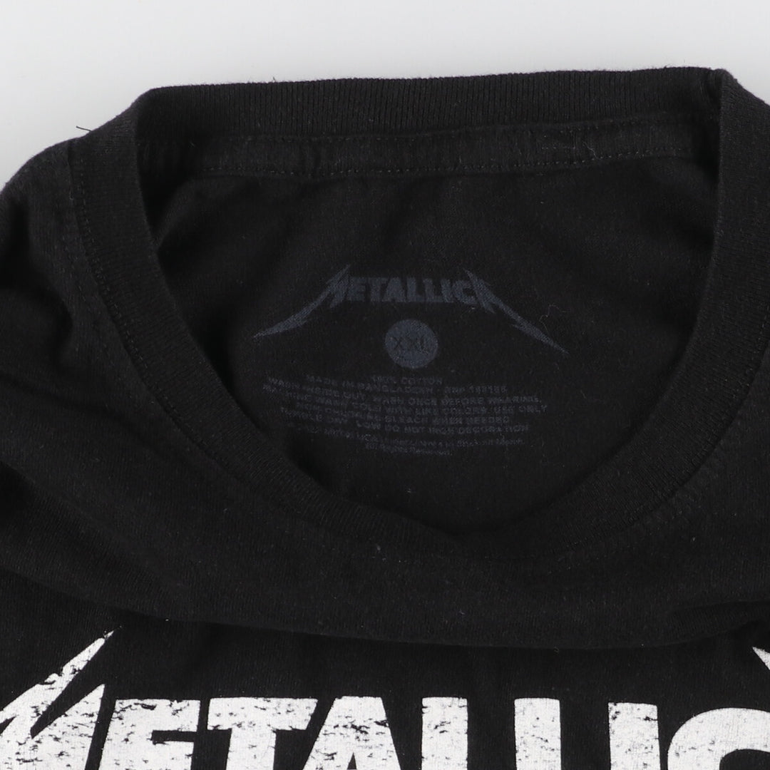 METALLICA Metallica Band T-shirt Band T Men's L /eaa456557