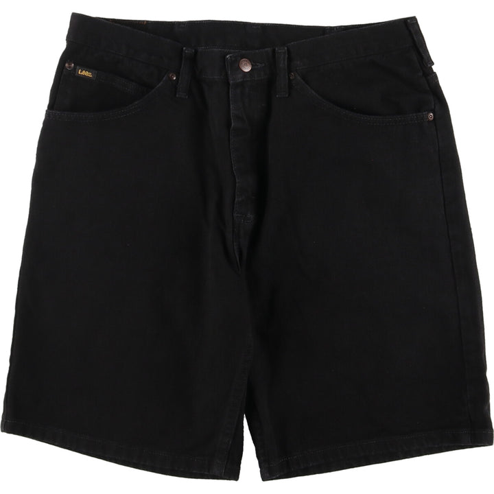 Lee Black Denim Shorts Shorts Men's W35 / eaa456571