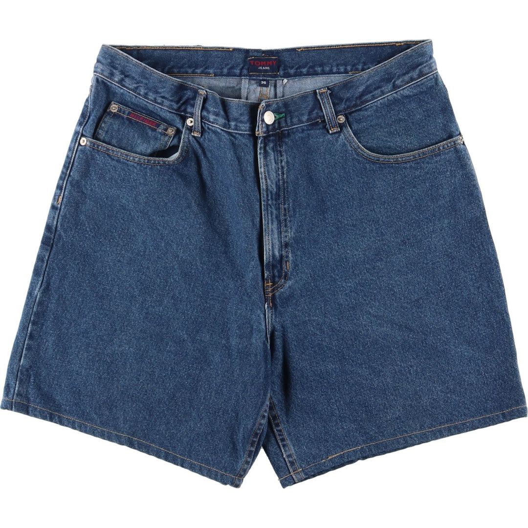 Tommy Hilfiger TOMMY HILFIGER JEANS denim shorts short pants men's w36 cotton blue type Vintage Second Hand