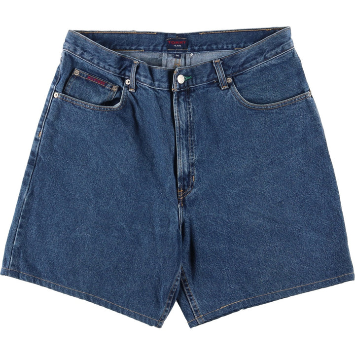 Tommy Hilfiger TOMMY HILFIGER JEANS denim shorts short pants men's w36 cotton blue type Vintage Second Hand