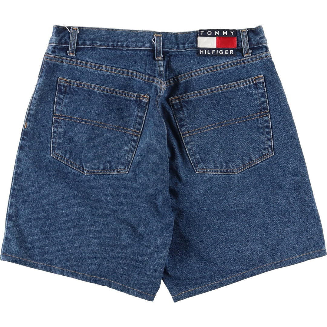 Tommy Hilfiger TOMMY HILFIGER JEANS denim shorts short pants men's w36 cotton blue type Vintage Second Hand