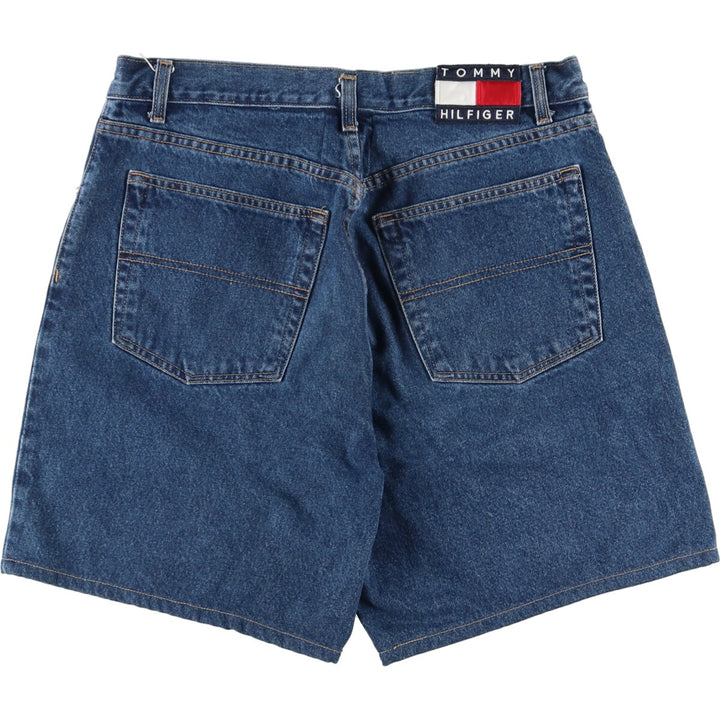 Tommy Hilfiger TOMMY HILFIGER JEANS denim shorts short pants men's w36 cotton blue type Vintage Second Hand