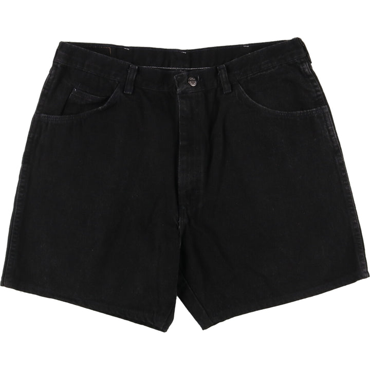 Wrangler Black Denim Shorts Shorts Men's W34 / eaa456584