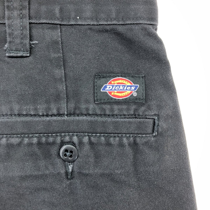 Dickies cargo shorts, half pants, men's size w36 cotton black type Vintage Second Hand