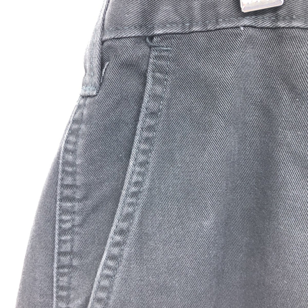 Dickies cargo shorts, half pants, men's size w36 cotton black type Vintage Second Hand