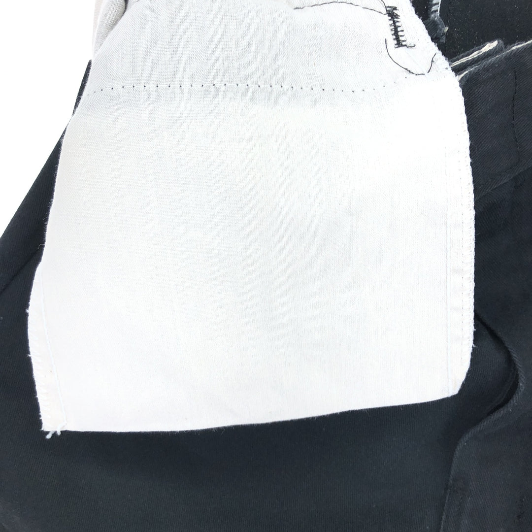 Dickies Work Shorts, Half Pants, Men's, W31 equivalent polyester black type Vintage Second Hand