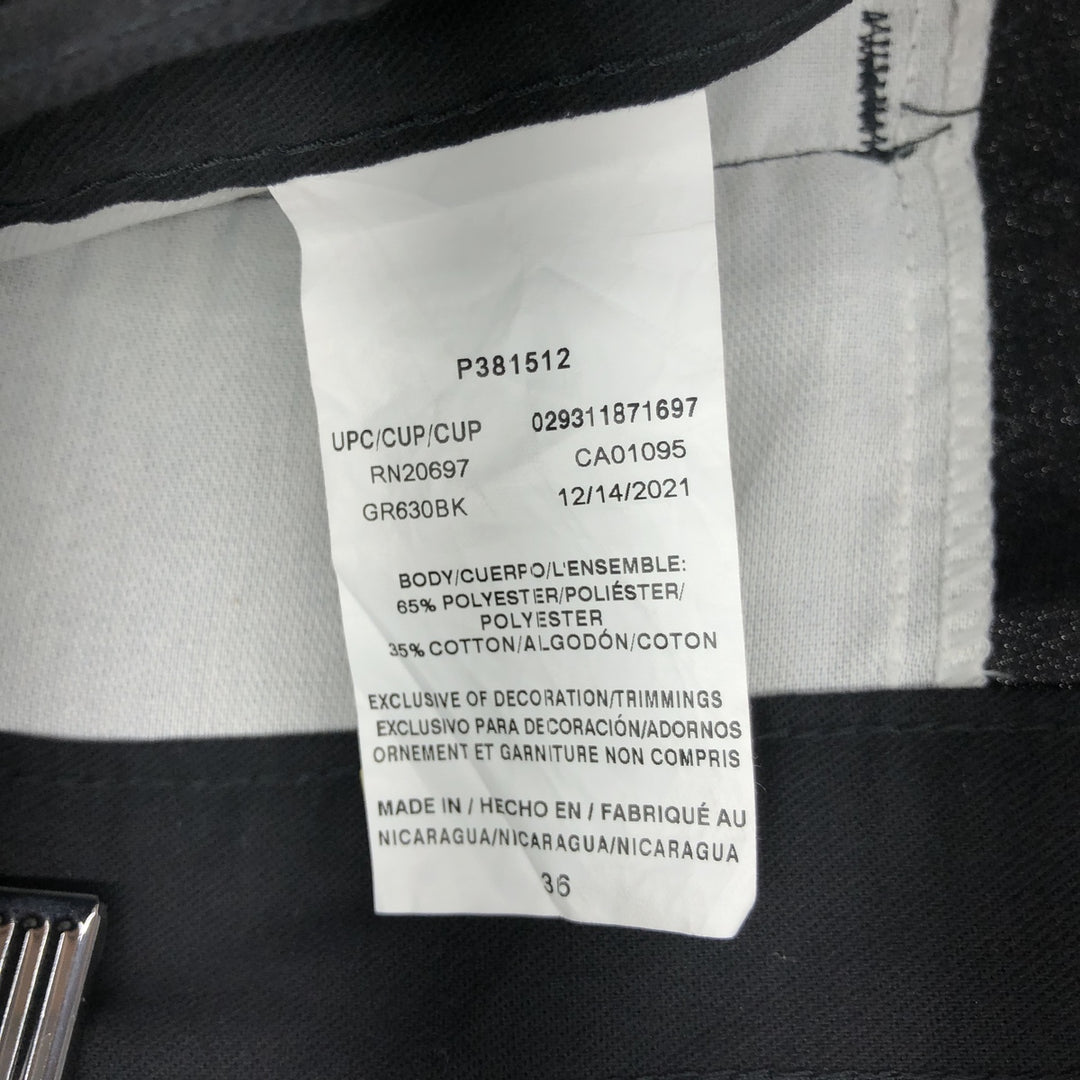 Dickies Work Shorts, Half Pants, Men's, W37 equivalent polyester black type Vintage Second Hand