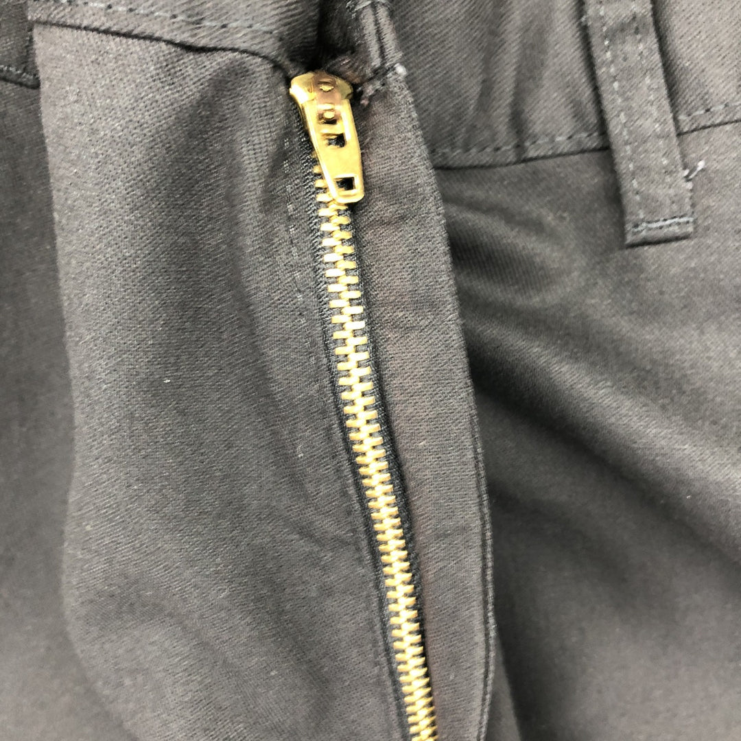 Dickies Work Shorts, Half Pants, Men's, W37 equivalent polyester black type Vintage Second Hand