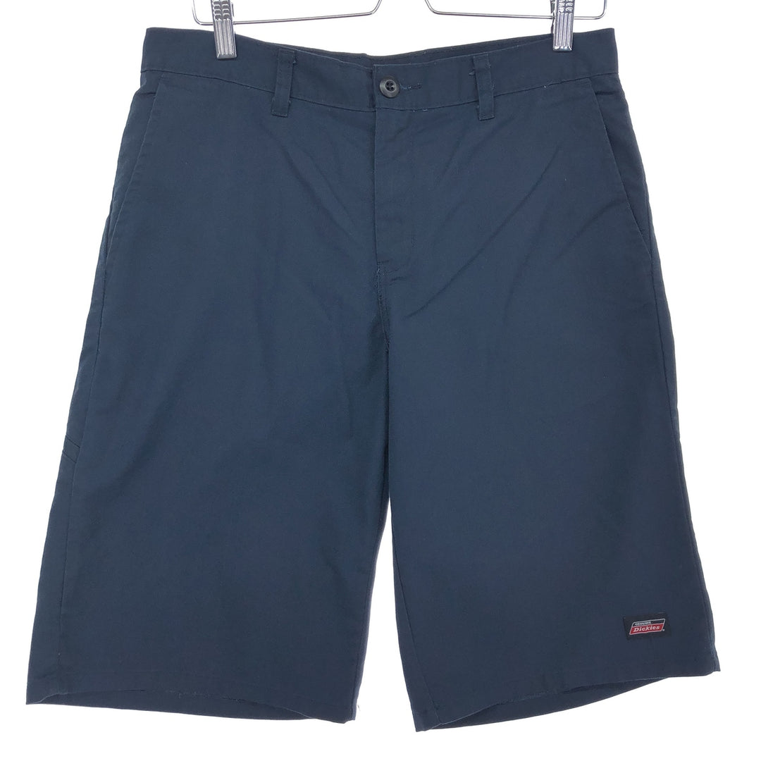Dickies Work Shorts, Half Pants, Men's, W31 equivalent unclear navy blue type Vintage Second Hand