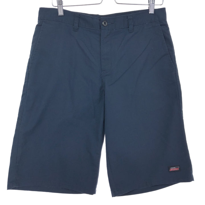 Dickies Work Shorts, Half Pants, Men's, W31 equivalent unclear navy blue type Vintage Second Hand