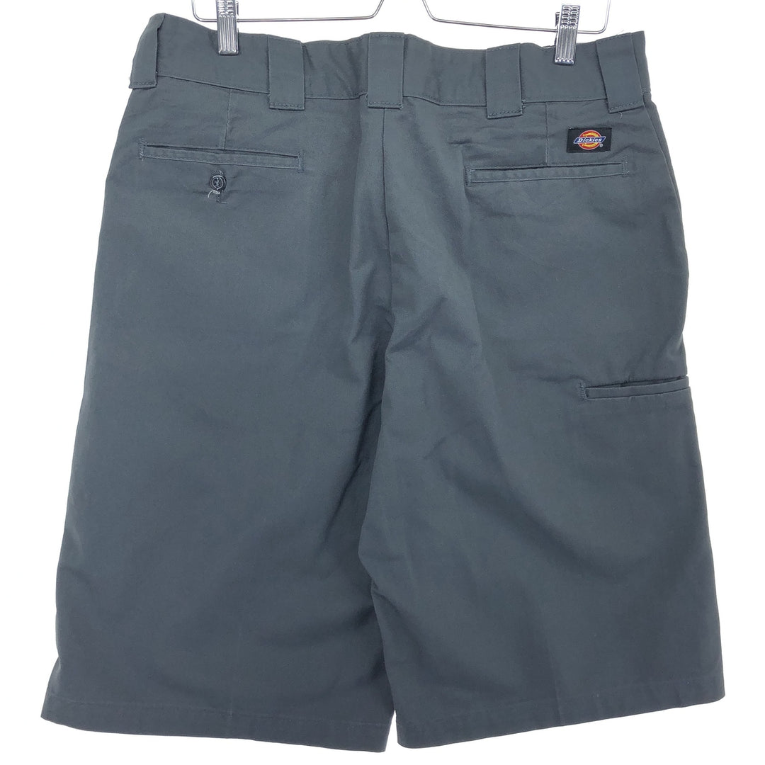 Dickies Relaxed Fit Work Shorts, Half Pants, Men's, W36 equivalent polyester gray type Vintage Second Hand