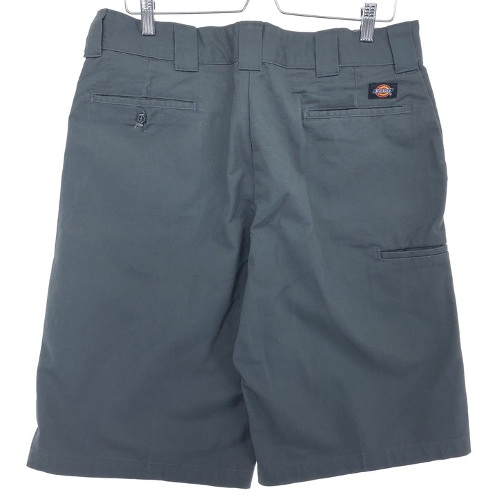 Dickies Relaxed Fit Work Shorts, Half Pants, Men's, W36 equivalent polyester gray type Vintage Second Hand