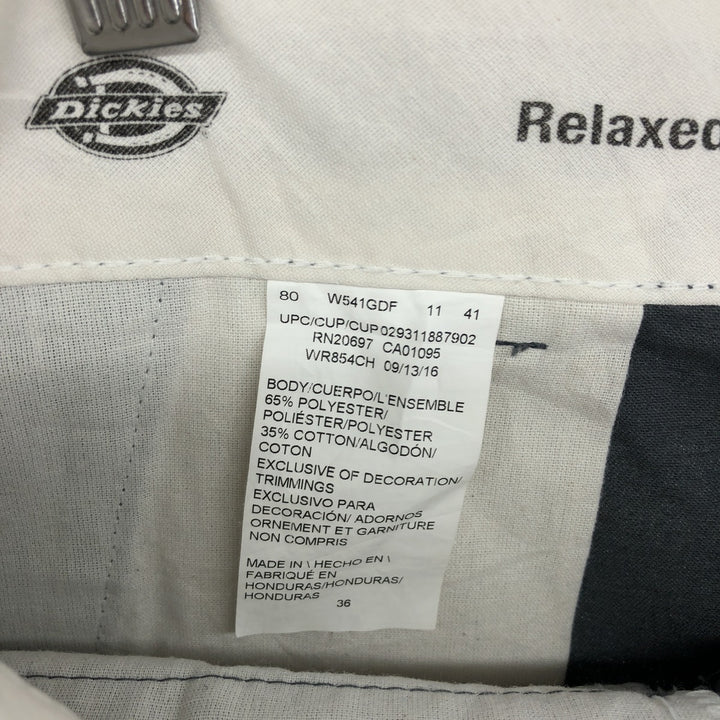 Dickies Relaxed Fit Work Shorts, Half Pants, Men's, W36 equivalent polyester gray type Vintage Second Hand