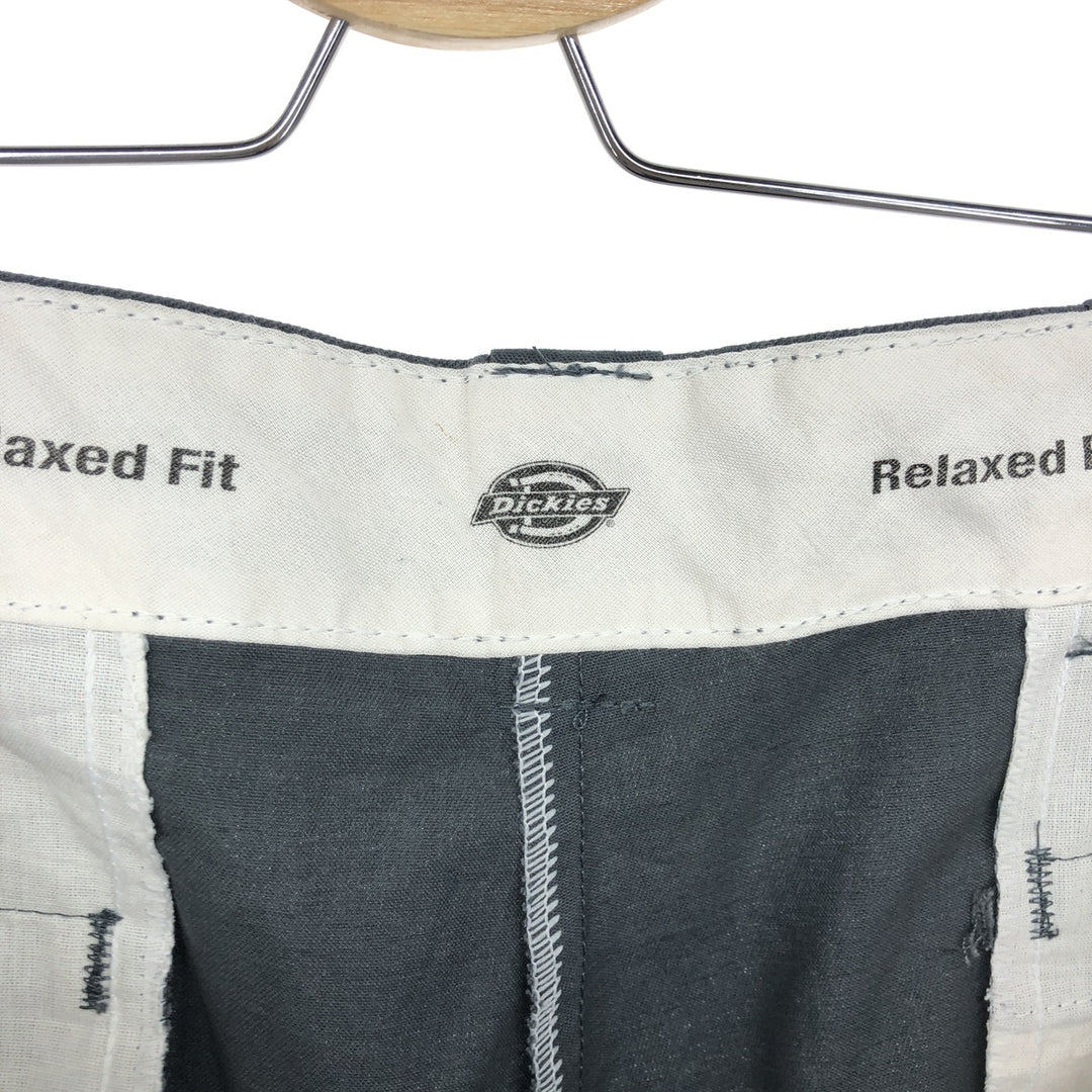 Dickies Relaxed Fit Work Shorts, Half Pants, Men's, W36 equivalent polyester gray type Vintage Second Hand