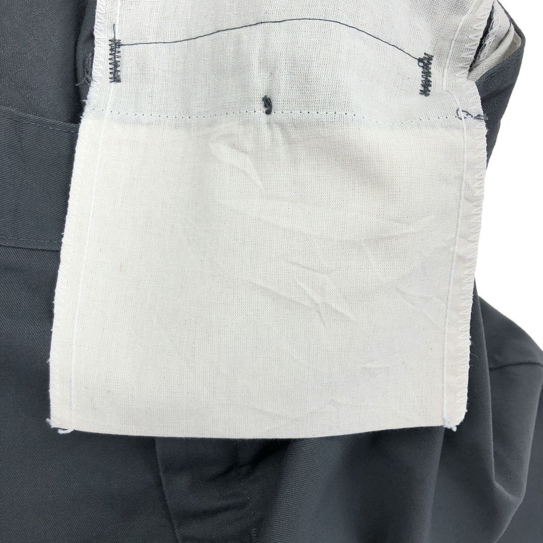 Dickies Relaxed Fit Work Shorts, Half Pants, Men's, W36 equivalent polyester gray type Vintage Second Hand