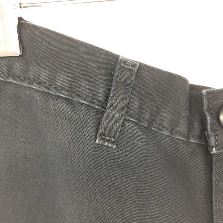 00s~ Dickies work shorts, half pants, men's w30 equivalent polyester black type Vintage Second Hand