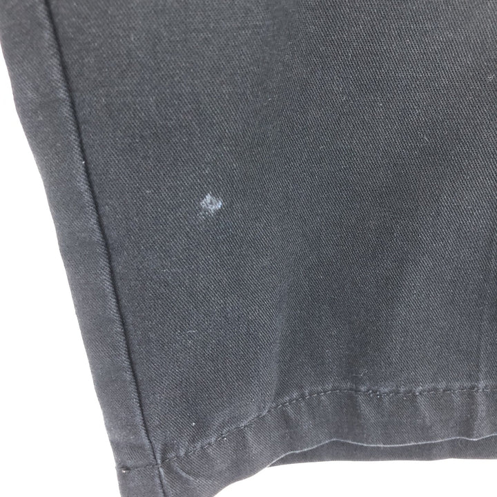 00s~ Dickies work shorts, half pants, men's w30 equivalent polyester black type Vintage Second Hand