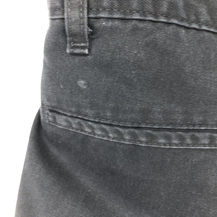 00s~ Dickies work shorts, half pants, men's w30 equivalent polyester black type Vintage Second Hand