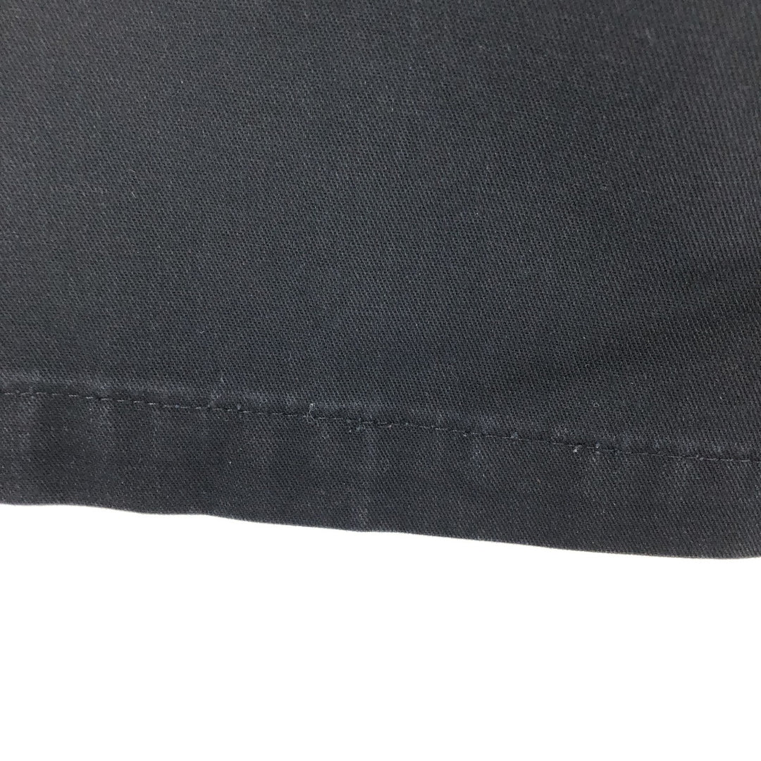 00s~ Dickies work shorts, half pants, men's w30 equivalent polyester black type Vintage Second Hand
