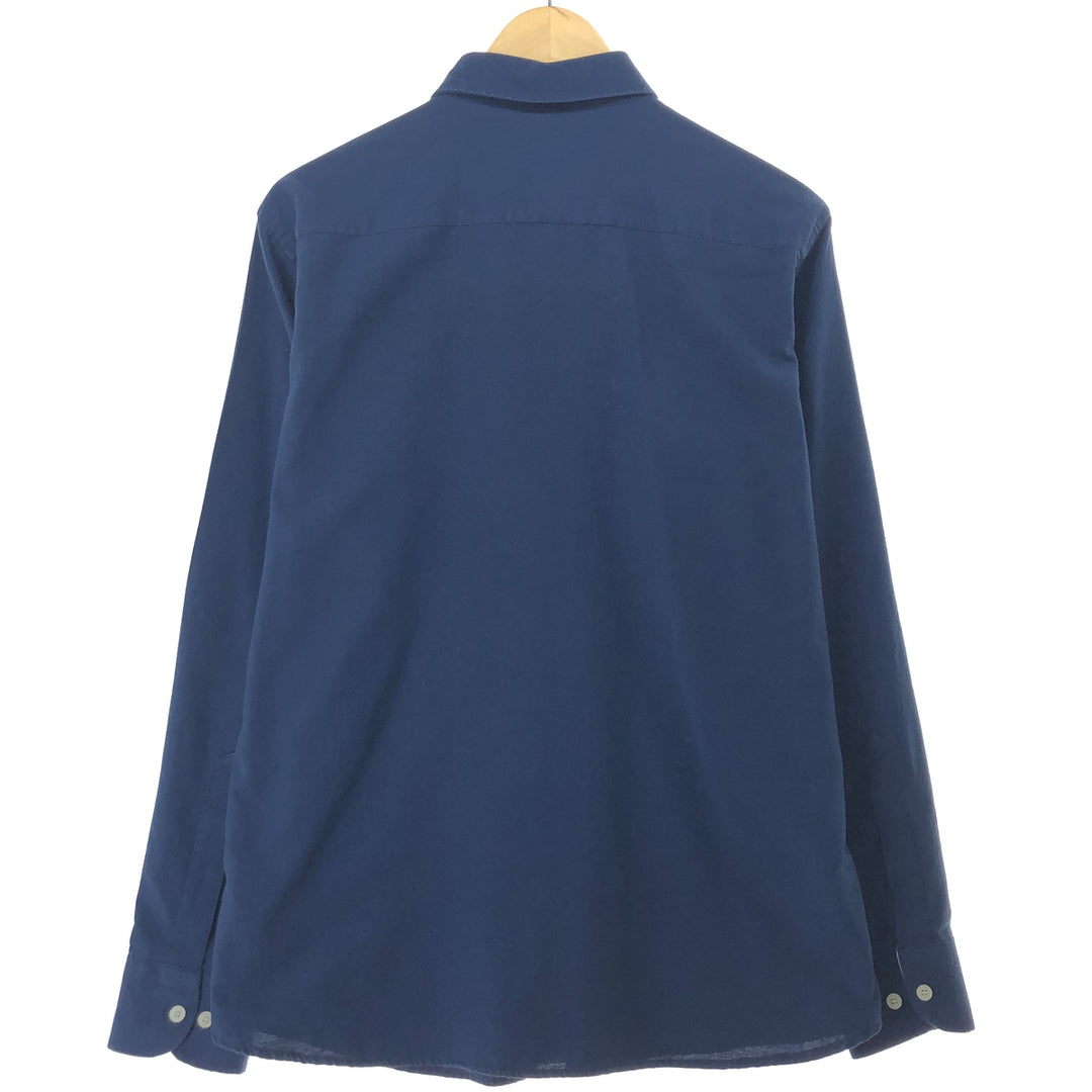 Burberry's LONDON long sleeve button down shirt made in England men's L /eaa456605