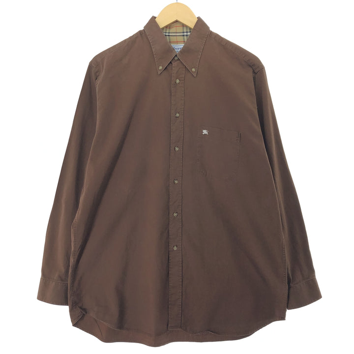 Burberry's LONDON long sleeve button down shirt, men's L /eaa456606