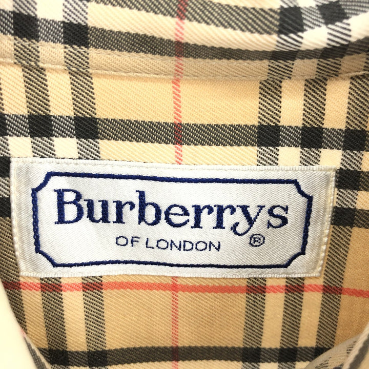 Burberry's LONDON long sleeve button down shirt made in France men's L /eaa456607