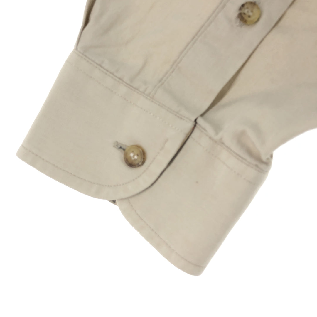 Burberry's LONDON long sleeve button down shirt made in France men's L /eaa456607