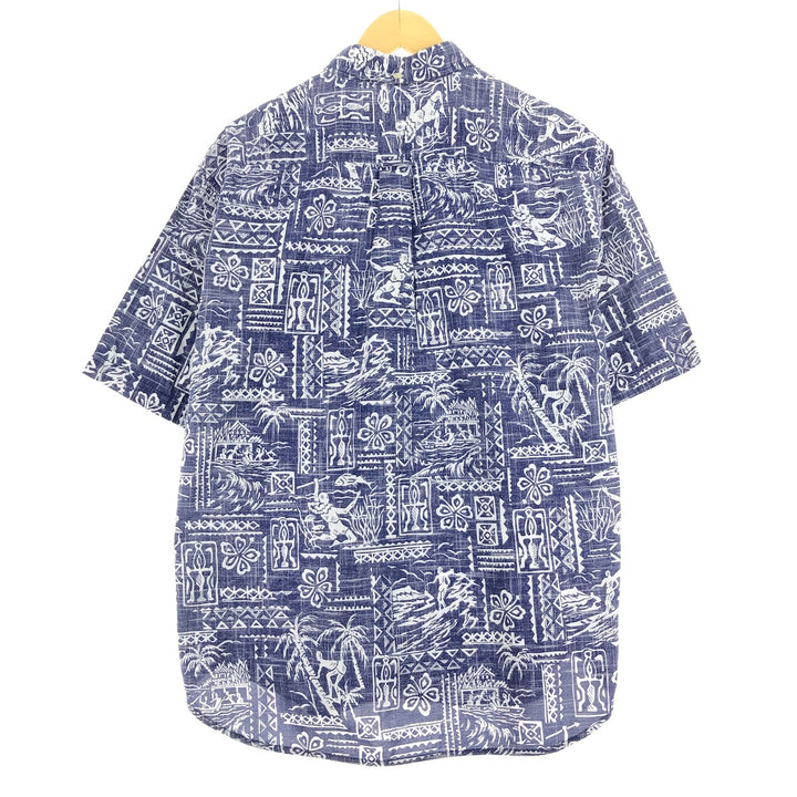 Reyn Spooner All-over Print Button-Down Hawaiian Aloha Shirt, Men's L /eaa456685