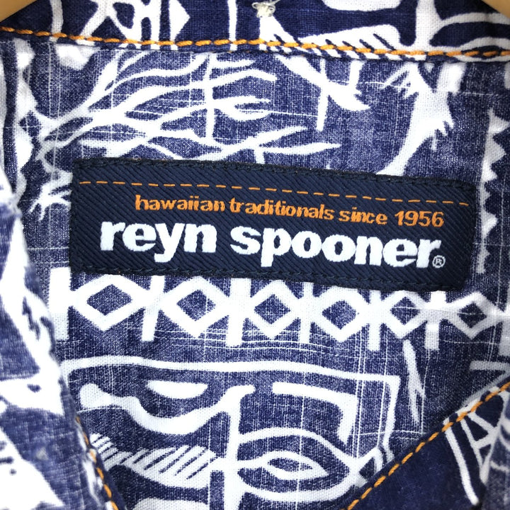 Reyn Spooner All-over Print Button-Down Hawaiian Aloha Shirt, Men's L /eaa456685