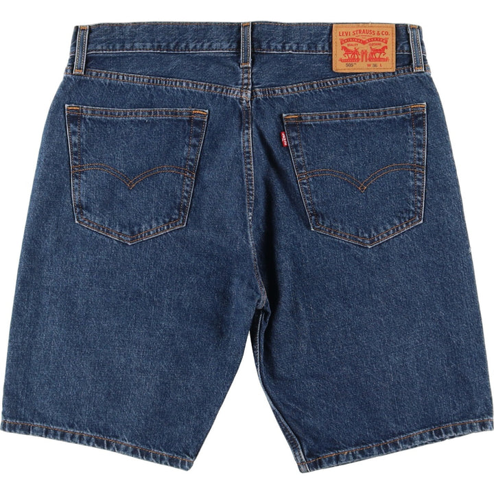 Levi's 505 denim shorts, half pants, men's w37 / eaa456719