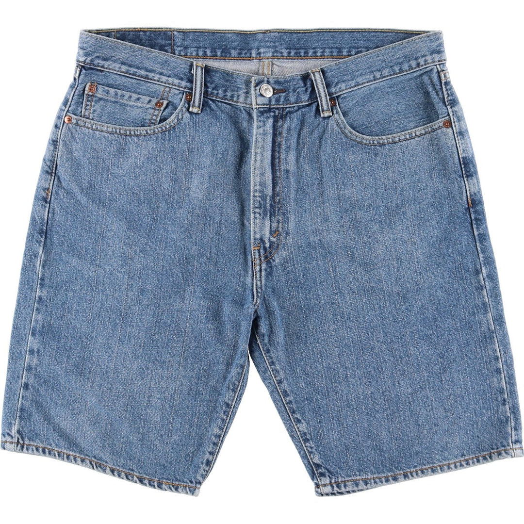 Levi's 505 denim shorts, half pants, men's w37 / eaa456721