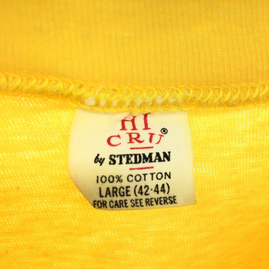 90'S HI CRI by STEDMAN printed T-shirt made in USA, men's size L, vintage /eaa456758