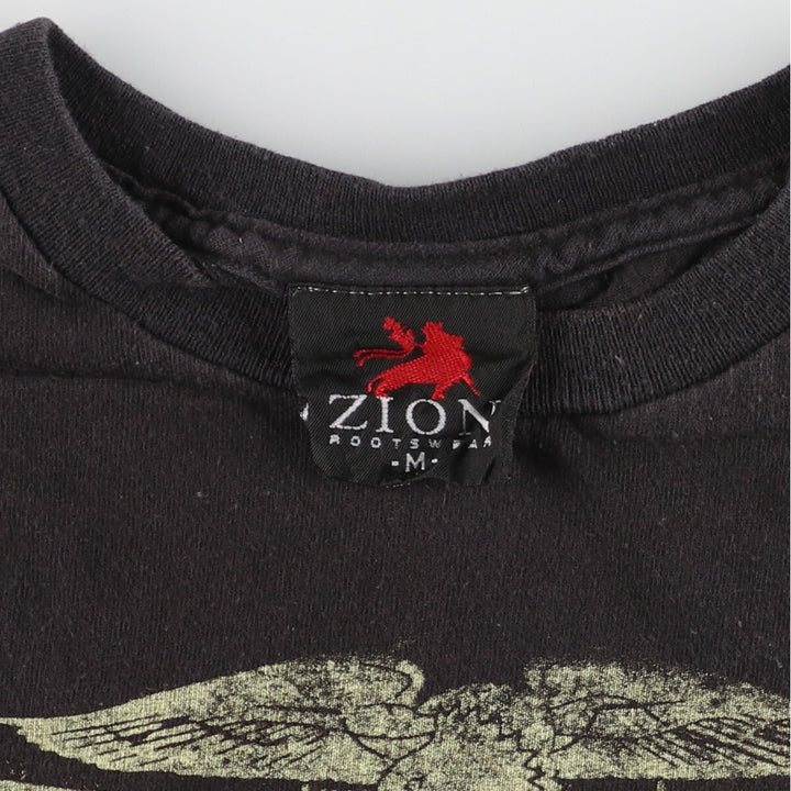 ZION JONNY CASH Johnny Cash Band T-shirt Band T Men's M /eaa456775